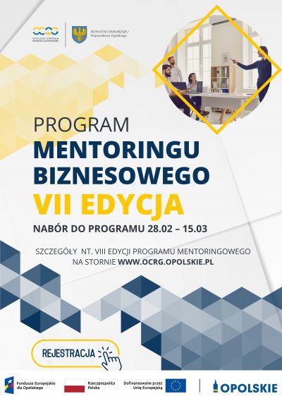 VIII edycja  „Programu Mentoringu Biznesowego Województwa Opolskiego”